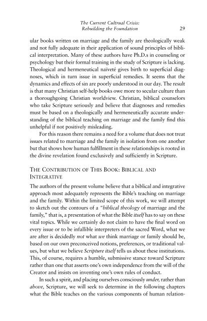God, Marriage, and Family (Excerpt) - Monergism Books