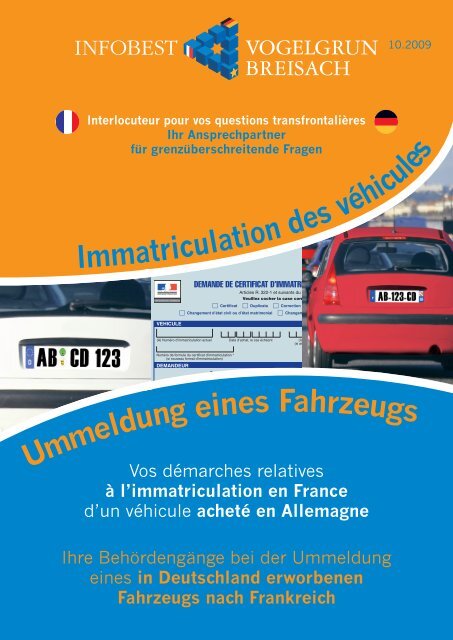 Informationen über die Ummeldung von Fahrzeugen