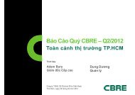 BÃ¡o CÃ¡o QuÃ½ CBRE â Q2/2012