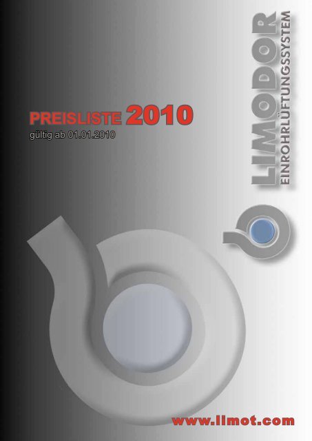 PREISLISTE 2010 - Limot