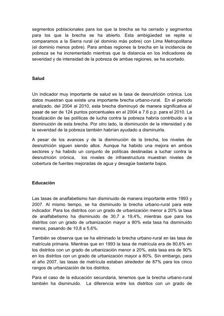 EvoluciÃ³n de la Desigualdad Territorial para Distintos ... - Rimisp