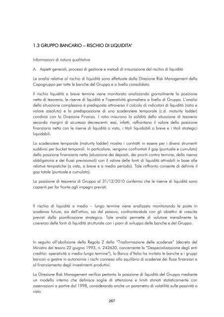 Versione integrale - Gruppo Banca Carige