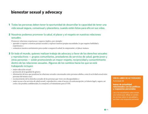 Pautas y actividades hacia la educaciÃ³n en sexualidad ... - Prenatal