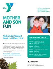 MOTHER And SOn Fun - YMCA of Silicon Valley