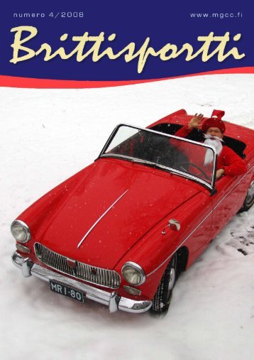 Brittisportti 42008 - MG Car Club Finland Ry