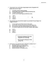 Bahasa Melayu Qu0026amp;A - Trial Paper Collection