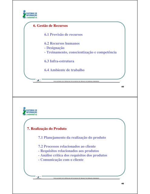 sistemas de qualidade : normas iso 9000:2000 - Si.lopesgazzani ...