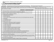 Environmental Safety Checklist - Illinois Department of Human ...