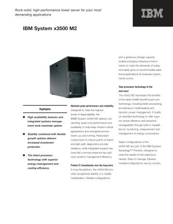 IBM System x3500 M2