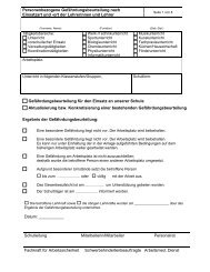 Checkliste fÃƒÂ¼r die GefÃƒÂ¤hrdungsbeurteilung eines ...