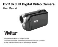 DVR 920HD Digital Video Camera - Vivitar