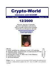 SeÃ…Â¡it 12/2000 - Crypto-World