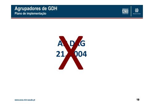 Mudança de Agrupador PDF - Portal da Codificação Clínica e dos ...