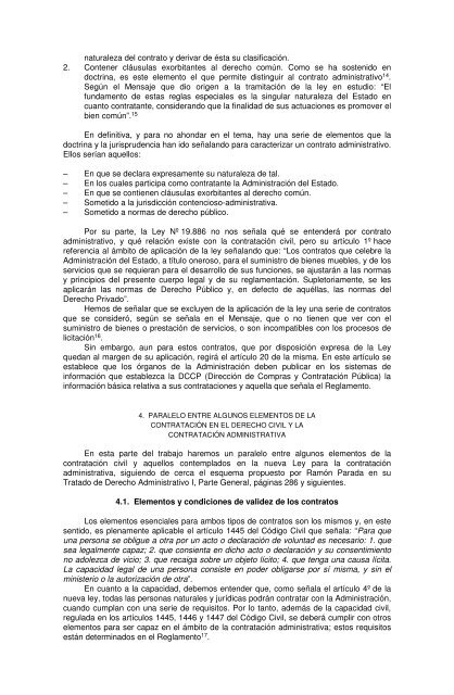 CONTRATACIÃN ADMINISTRATIVA - Consejo de Defensa del Estado