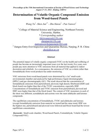 AP1-4 - Society of Wood Science and Technology