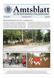 Amtsblatt - Teichwolframsdorf