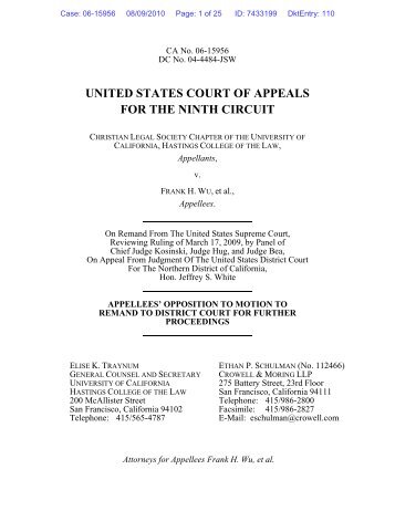 United states court of appeals for the ninth circuit - National ...