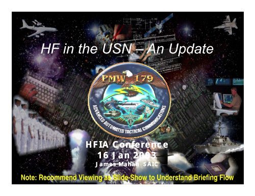 HF in the USN â An Update - HFIA