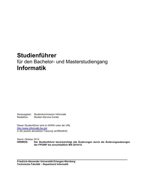 StudienfÃ¼hrer Informatik - Friedrich-Alexander-UniversitÃ¤t Erlangen ...