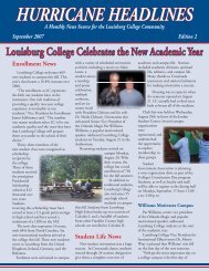 HURRICANE HEADLINES - Louisburg College