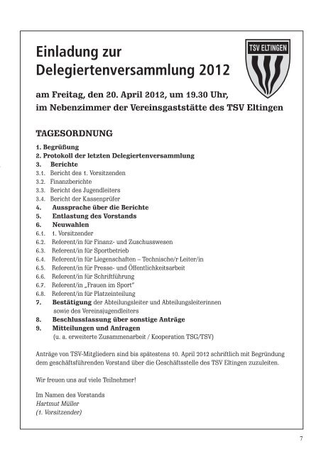 1/2012 - TSV Eltingen