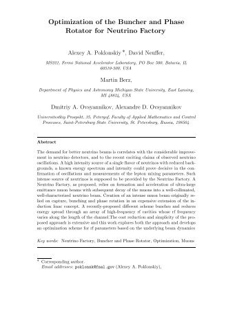 Optimization of the Buncher and Phase Rotator for Neutrino Factory