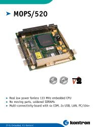 Carte mère Kontron PCI-759 9-1201-3620