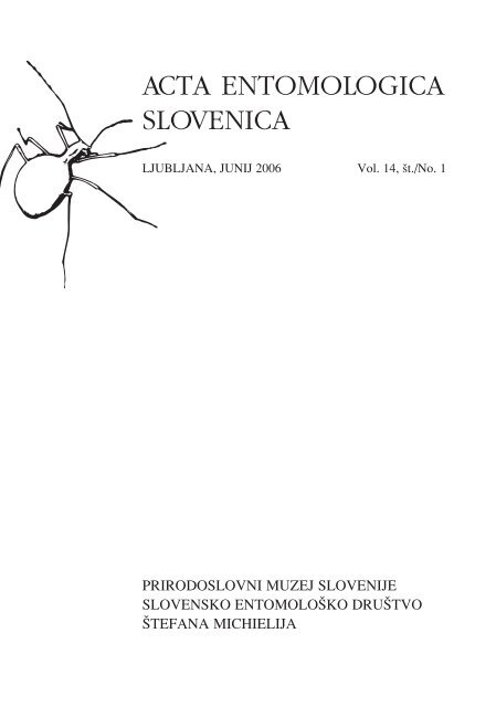 Vsebina / Content (.pdf) - Prirodoslovni muzej Slovenije