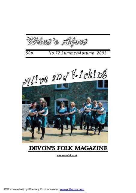 72 - Devon Folk