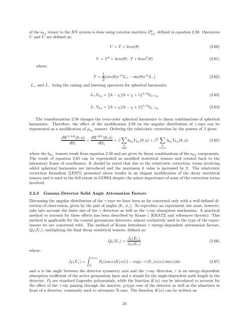 coulomb excitation data analysis codes; gosia 2007 - Physics and ...