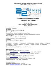 22nd Annual Assembly of IMAB - International Medical Association ...