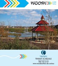 TRANSIT SCHEDULE - Regional Municipality of Wood Buffalo