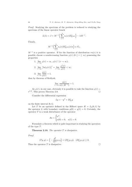 FOR DIFFERENTIAL EQUATIONS OF FRACTIONAL ORDER