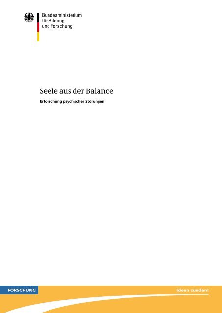 Seele aus der Balance - BMBF