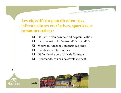 Élaboration du plan directeur des infrastructures ... - Ville de Gatineau