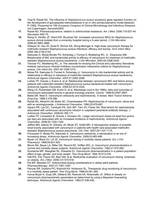 Antimicrobial Use Guidelines (AMUG) version 21 - UW Health