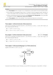 9. Übungsblatt