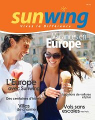 Vacances en Europe - Voyages Ã  rabais