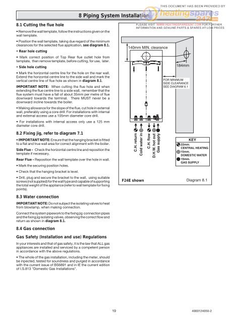 Saunier-Duval-Thema-Classic-F24e-Installation-manual