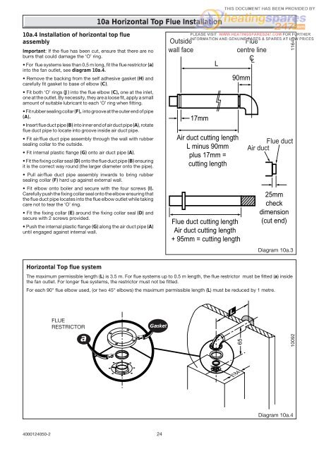 Saunier-Duval-Thema-Classic-F24e-Installation-manual