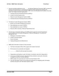 IS-702.A: NIMS Public Information Final Exam December 2009 Page ...