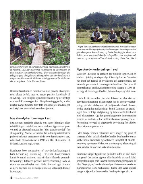Skovdyrkeren Ãstjylland - Nr. 20 - Juni 2013 - Skovdyrkerforeningen