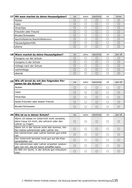 Kinderbarometer Hessen 2008 - Prosoz Herten GmbH