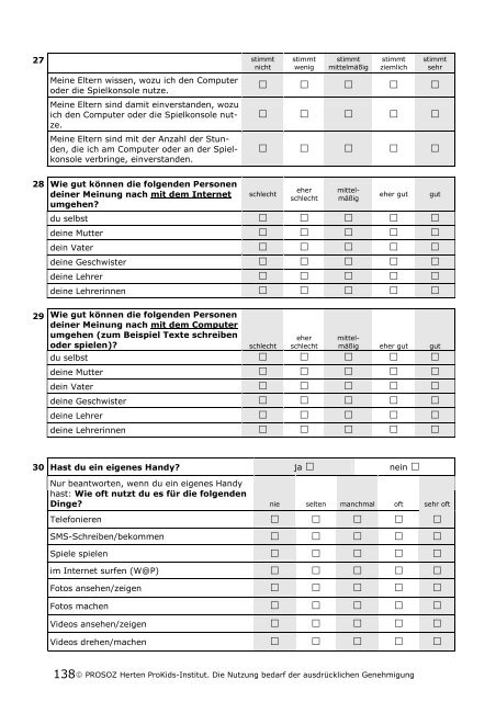 Kinderbarometer Hessen 2008 - Prosoz Herten GmbH