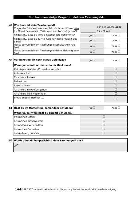 Kinderbarometer Hessen 2008 - Prosoz Herten GmbH