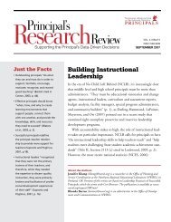 Building Instructional Leadership - National Association of ...