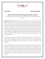 TERAJU Wujudkan Pusat Sehenti Untuk Kehadiran Serantau di ...