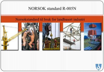 NORSOK standard R-005N