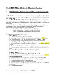 UNIT 11 NOTES H Chem Bond.pdf - Fcserver.nvnet.org