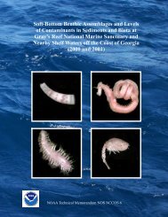 Soft-Bottom Benthic Assemblages and Levels of ... - SAFMC.net